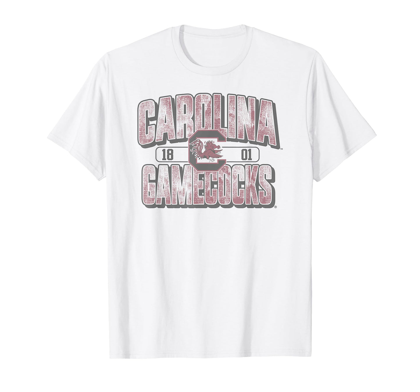 South Carolina Gamecocks Vintage Market White T-Shirt