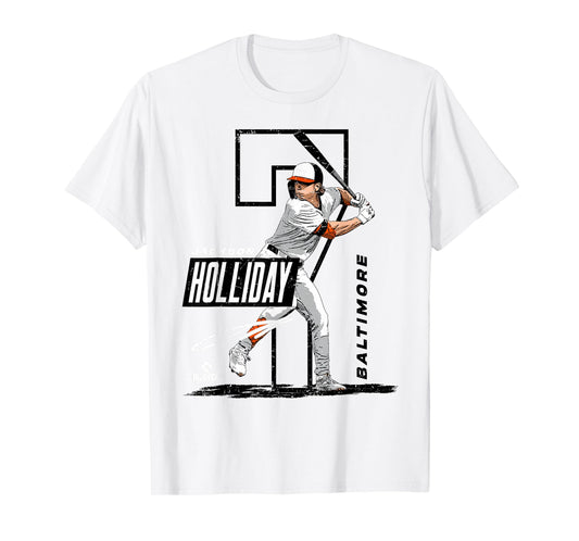 Jackson Holiday | Baltimore Baseball Players | MLBHOL3002 T-Shirt
