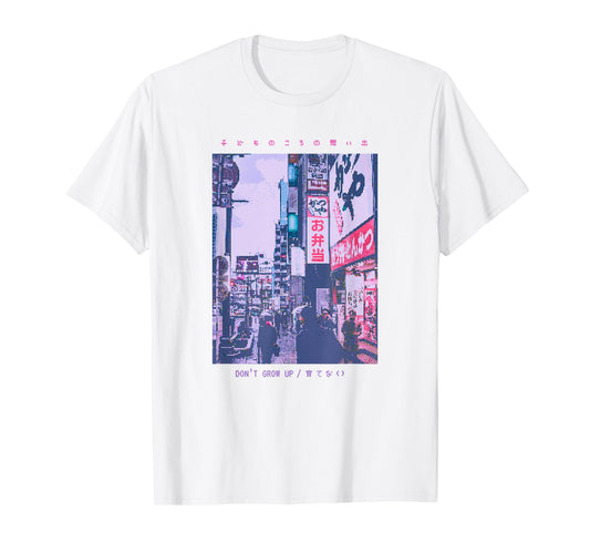 Japanese Streetwear Retro Vibes Aesthetic Tokyo Fashion Short Sleeve T-Shirt