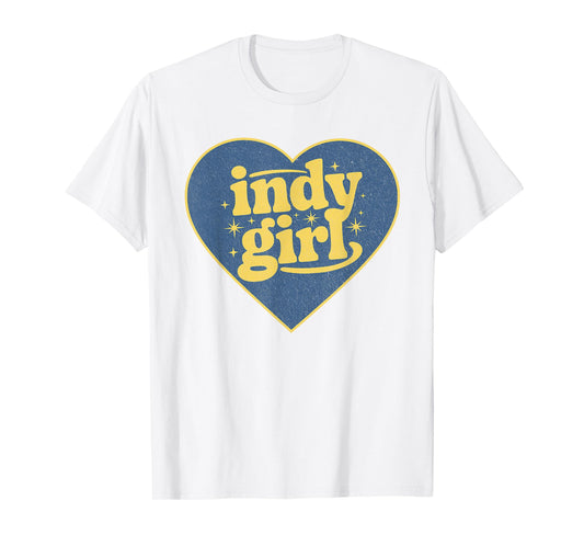 Indianapolis Retro Girl Throwback Indy Girls T-Shirt