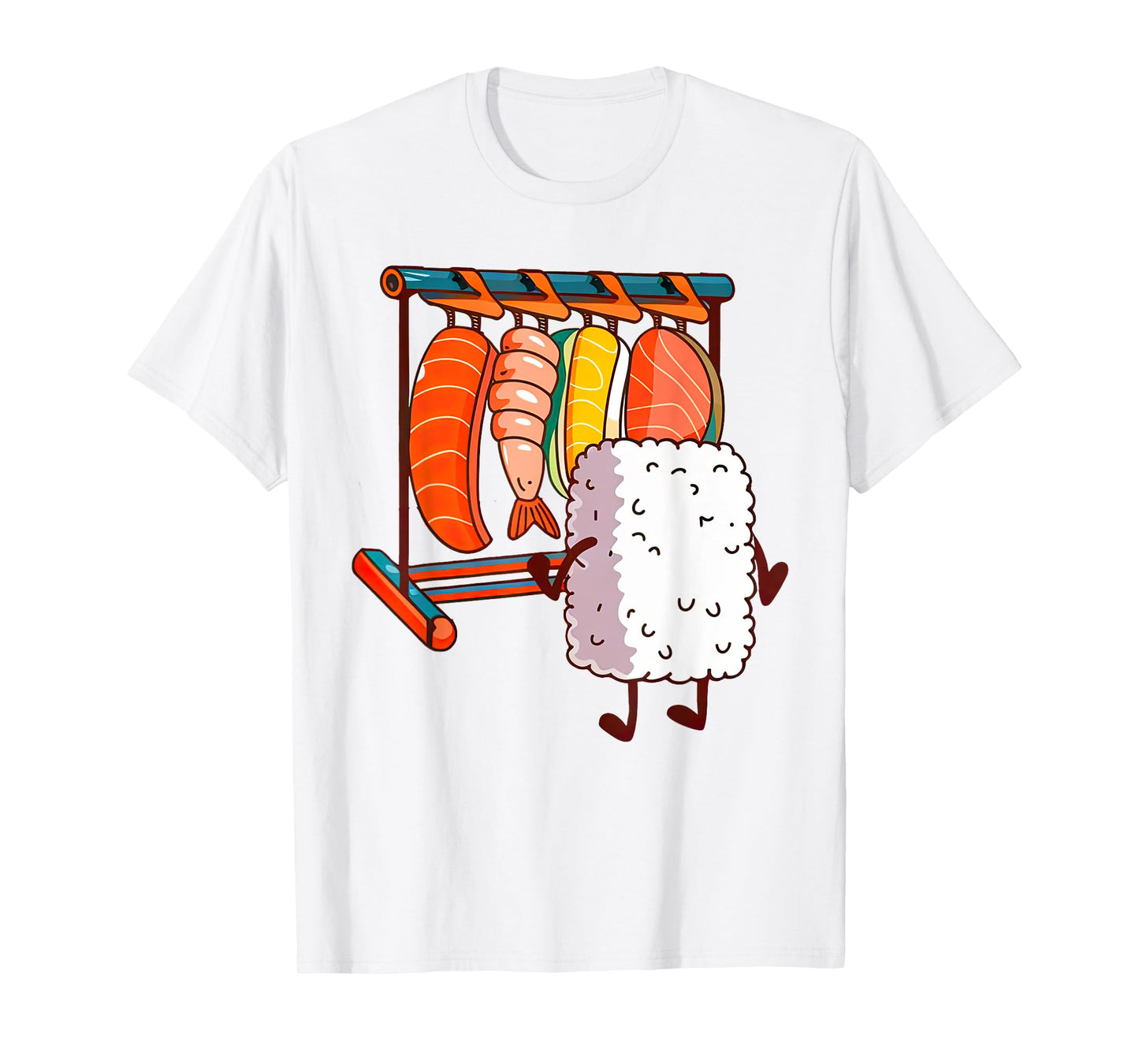 Sushi Japanese Food Sushi Wardrobe Anime Sushi Wardrobe T-Shirt