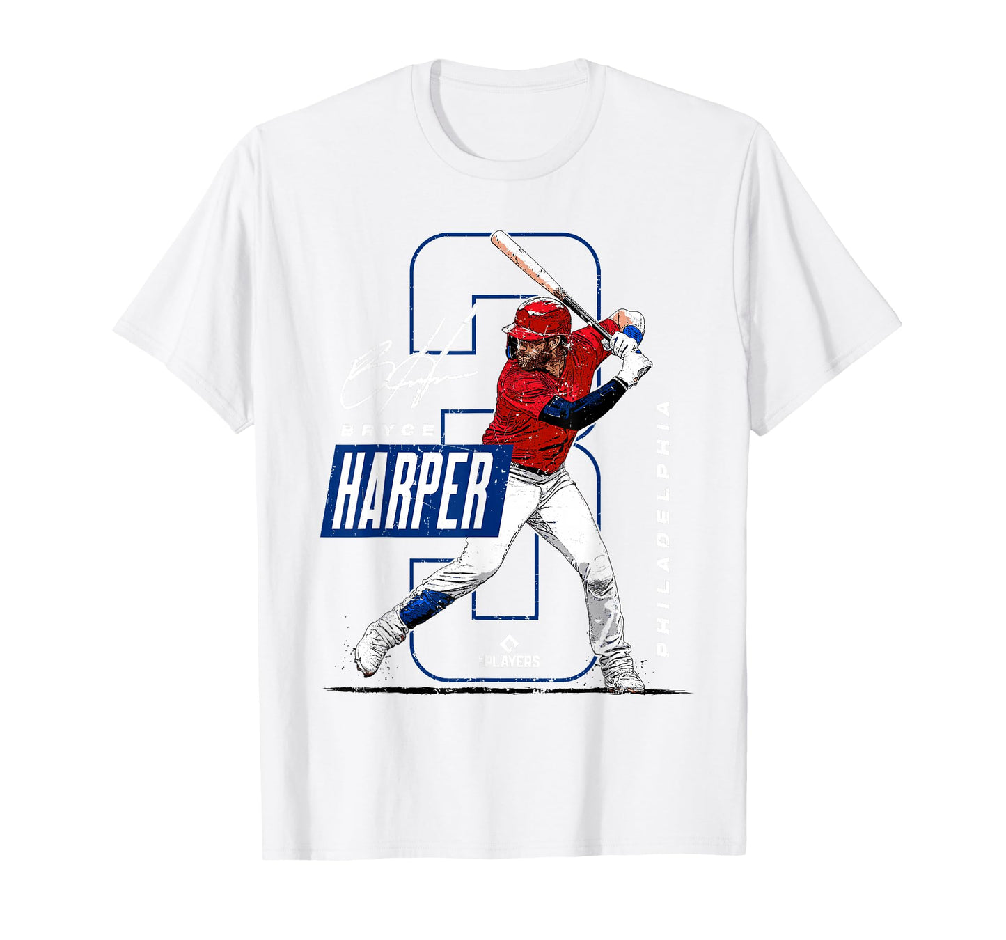 Bryce Harper | Philadelphia MLB Players | MLBHARP3004 T-Shirt