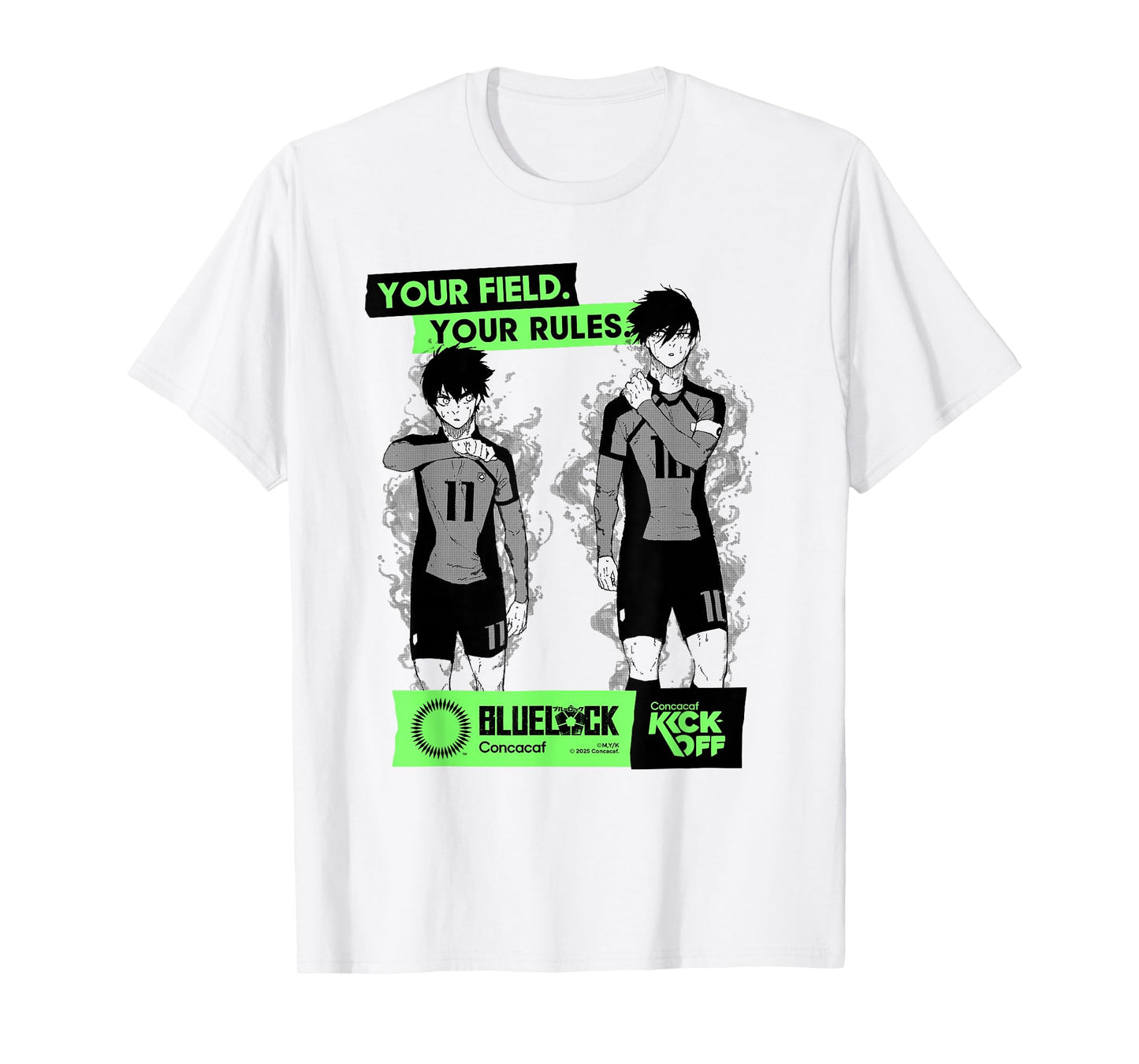 Blue Lock x Concacaf - “Isagi & Rin Kick Off” T-Shirt