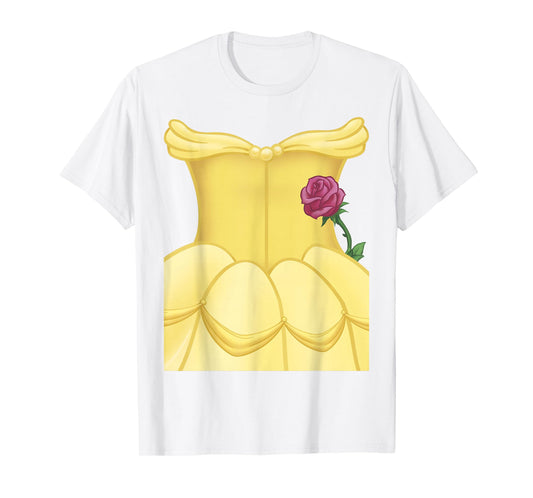 Disney Beauty And Beast Belle Halloween Dress Costume T-Shirt