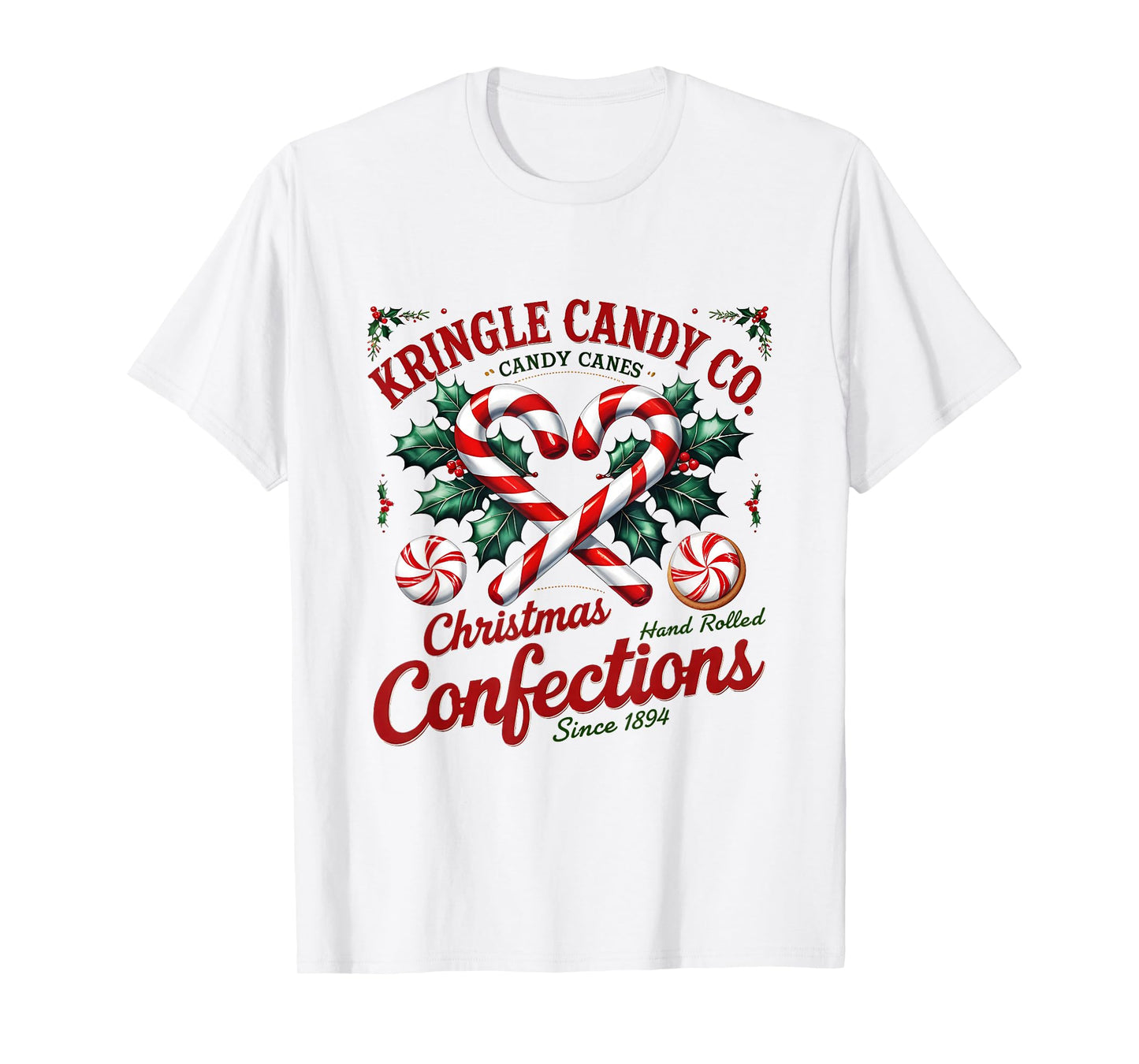 Old Fashioned Company Handmade Nostalgic Christmas Candy T-Shirt