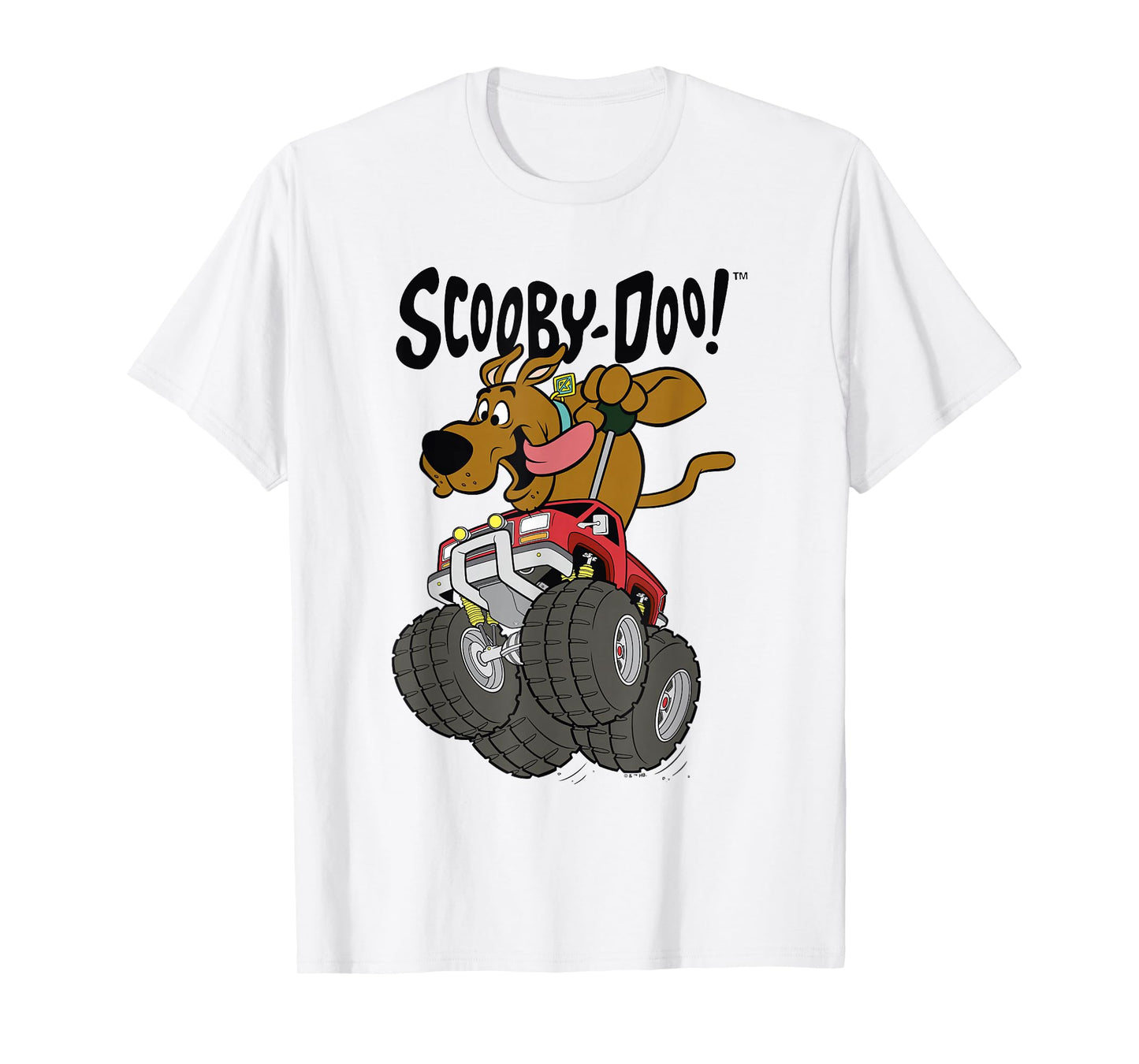 Scooby-Doo Vintage Scooby Monster Truck Joy Ride Poster T-Shirt