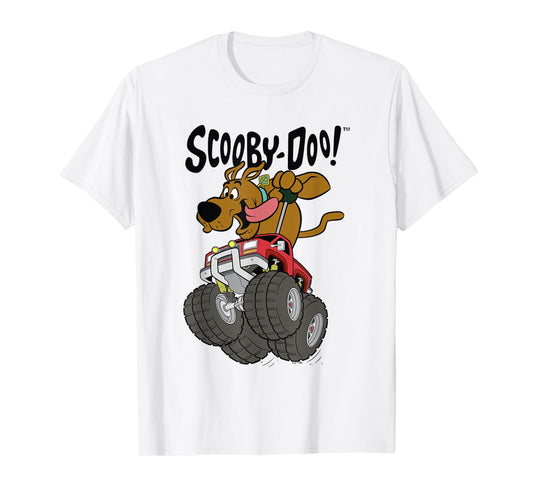 Scooby-Doo Vintage Scooby Monster Truck Joy Ride Poster T-Shirt