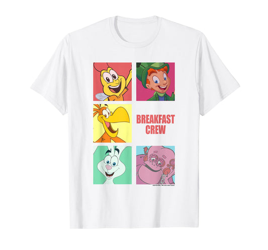 General Mills Monster Cravings Retro Mascots Group Shot T-Shirt
