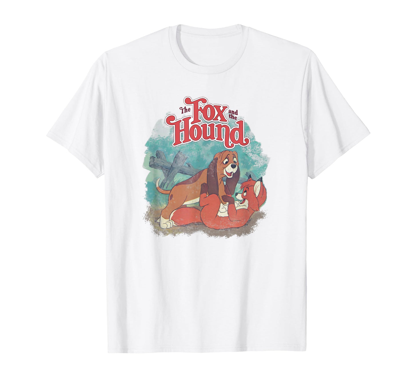 Disney The Fox and The Hound Vintage Classic Poster T-Shirt