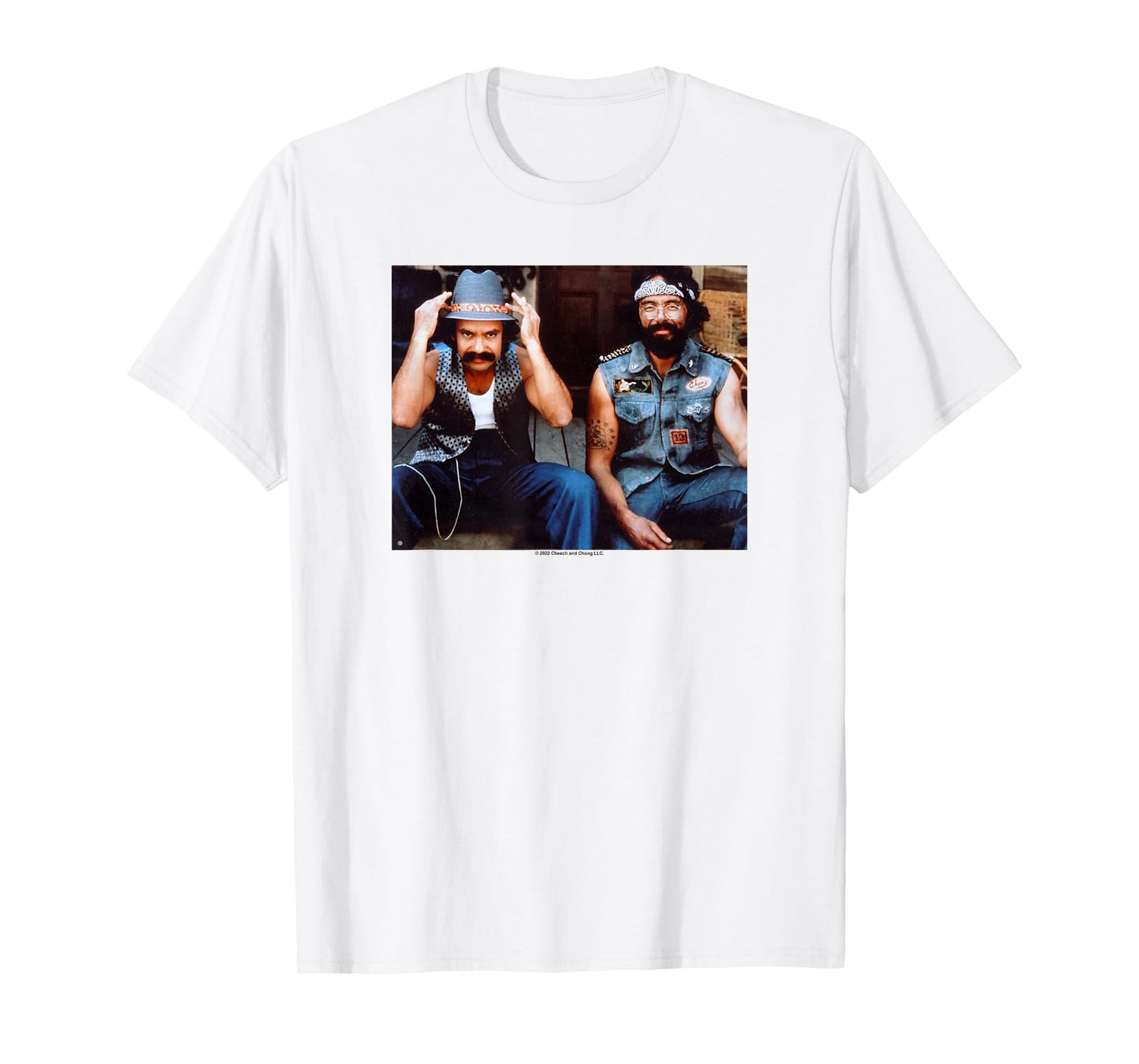 Cheech & Chong's Next Movie Hanging Out Picture T-Shirt