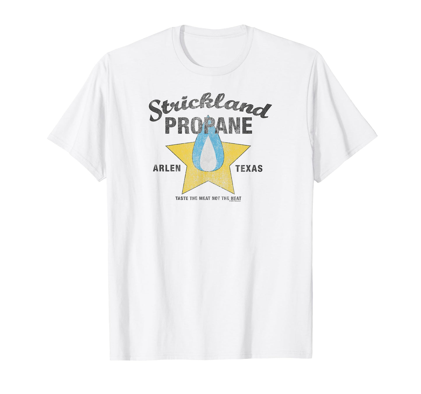 King of The Hill Strickland Propane Arlen, TX Logo Cartoon T-Shirt