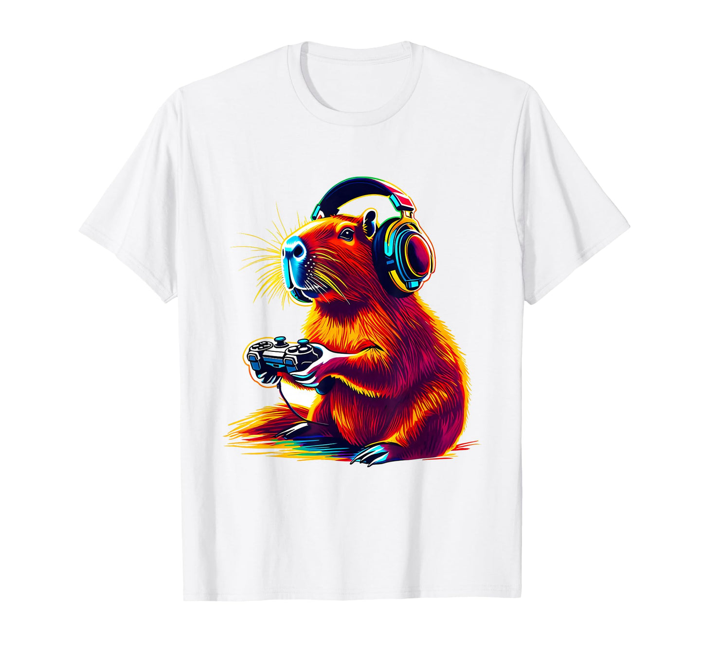 Capybara Funny Video Games Capybara T-Shirt