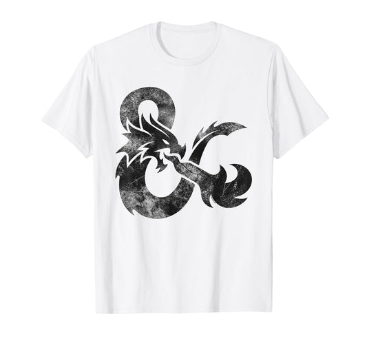 Dungeons & Dragons Distressed Ampersand Logo T-Shirt