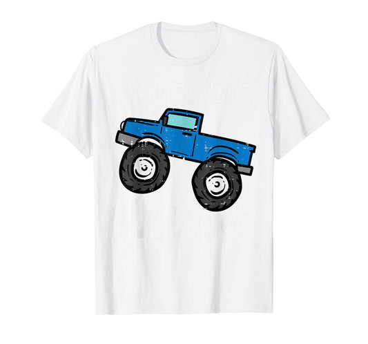 Crushing Bullying Monster Truck Kids Unity Day Orange T-Shirt