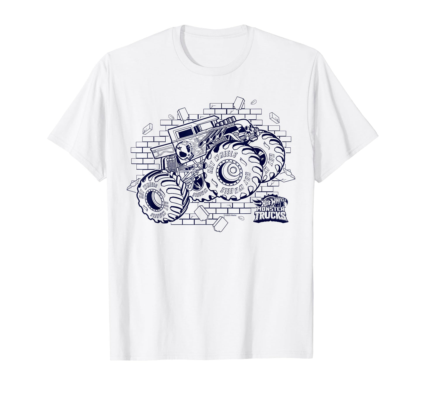 Hot Wheels - Bone Shaker Monster Truck T-Shirt