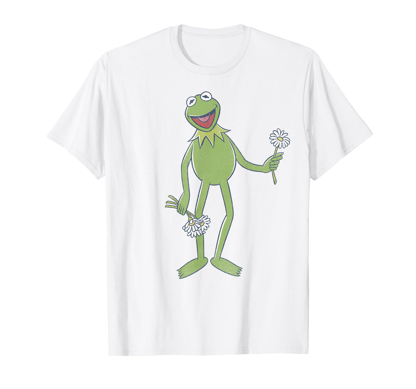 Disney The Muppets Kermit The Frog Portrait T-Shirt Small