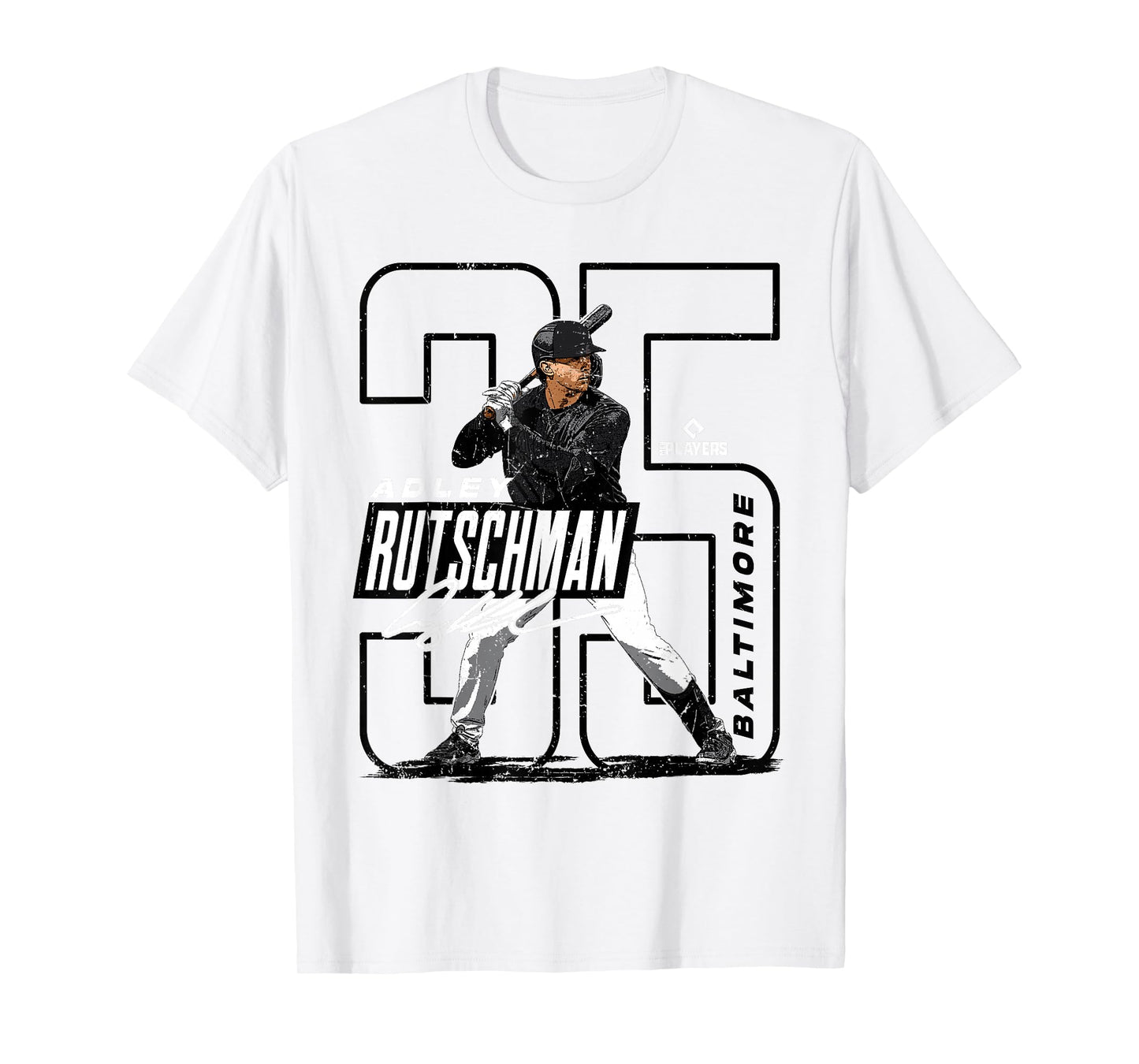 Adley Rutschman | Baltimore MLB Players | MLBRUTS3001-S T-Shirt