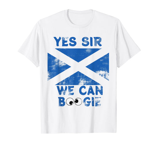 Scotland Yes Sir We Can Boogie 2021 Men & Women Vintage T-Shirt