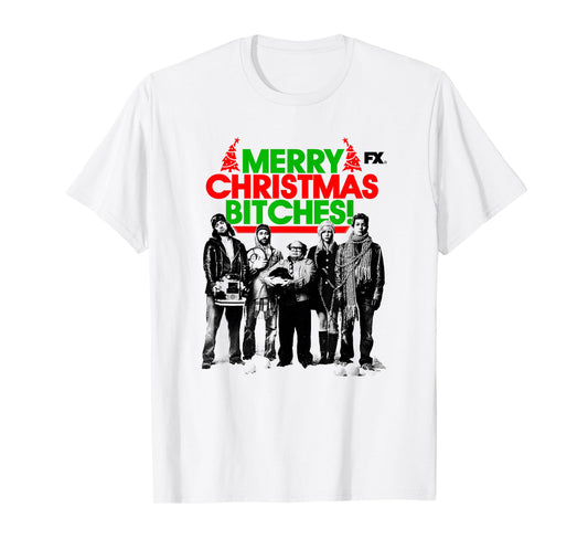 It's Always Sunny Merry Christmas from The Gang Holiday T-Shirt