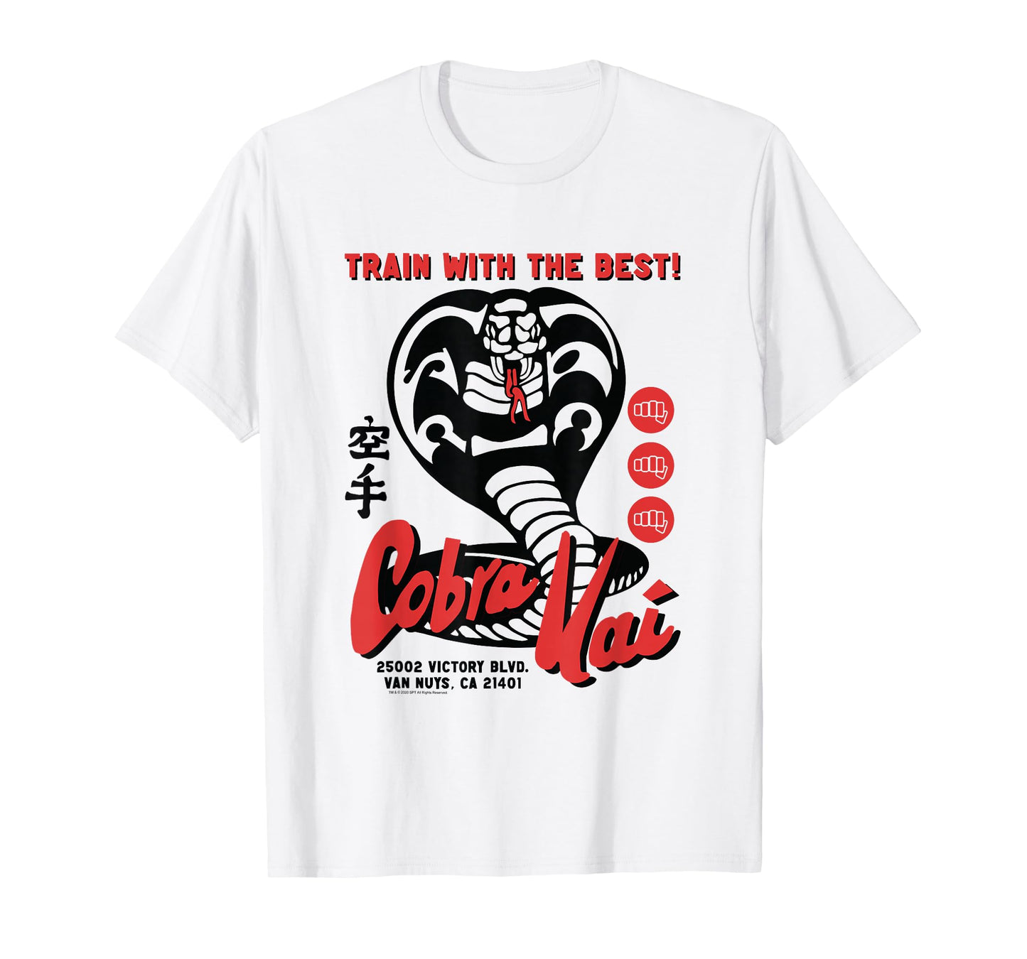 Cobra Kai Retro Ad Train with The Best TV Show T-Shirt