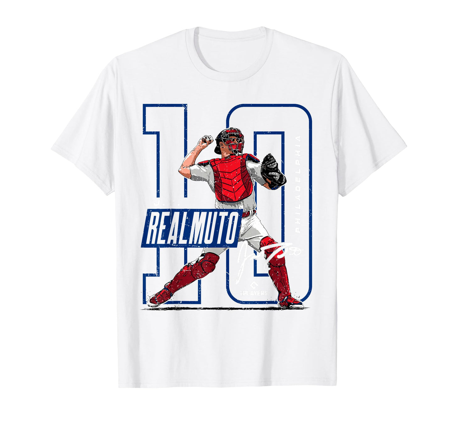 J.T. Realmuto | Philadelphia MLB Players League | MLBREA4013 T-Shirt