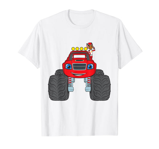 Blaze & The Monster Machines ( AJ & Blaze) Group T-Shirt T-Shirt