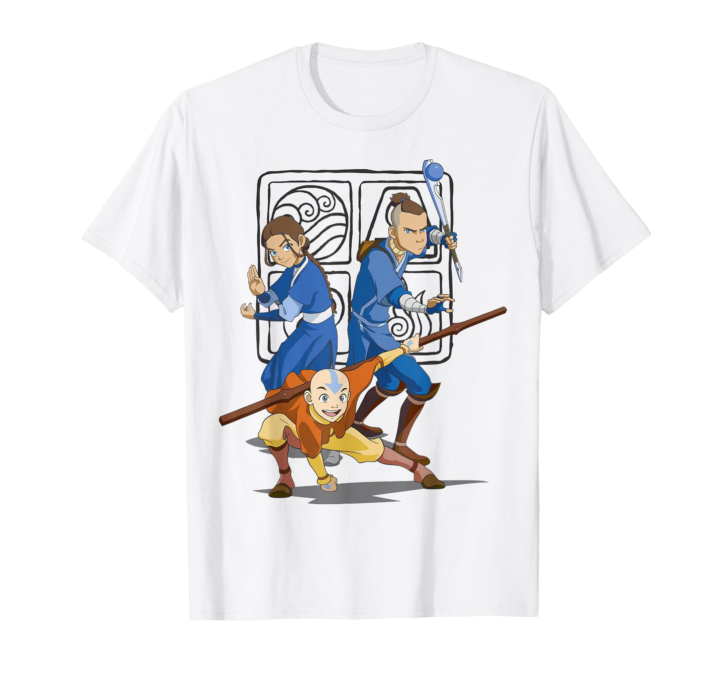 Avatar: The Last Airbender Action Group Shot T-Shirt