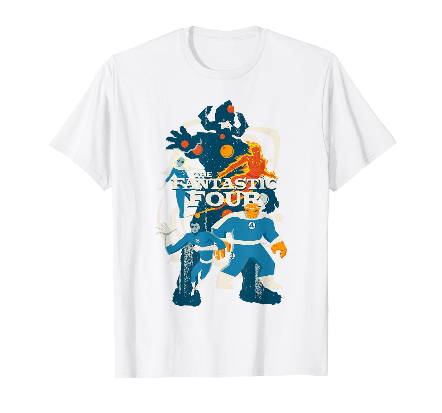 Marvel The Fantastic Four: First Steps FF & Galactus T-Shirt
