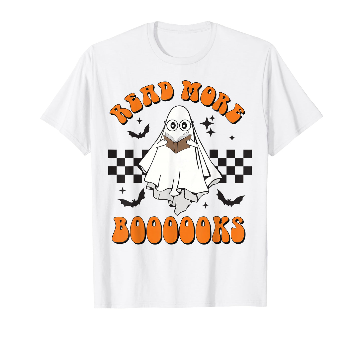 Halloween Read More Books Cute Boo Read more boooooks T-Shirt