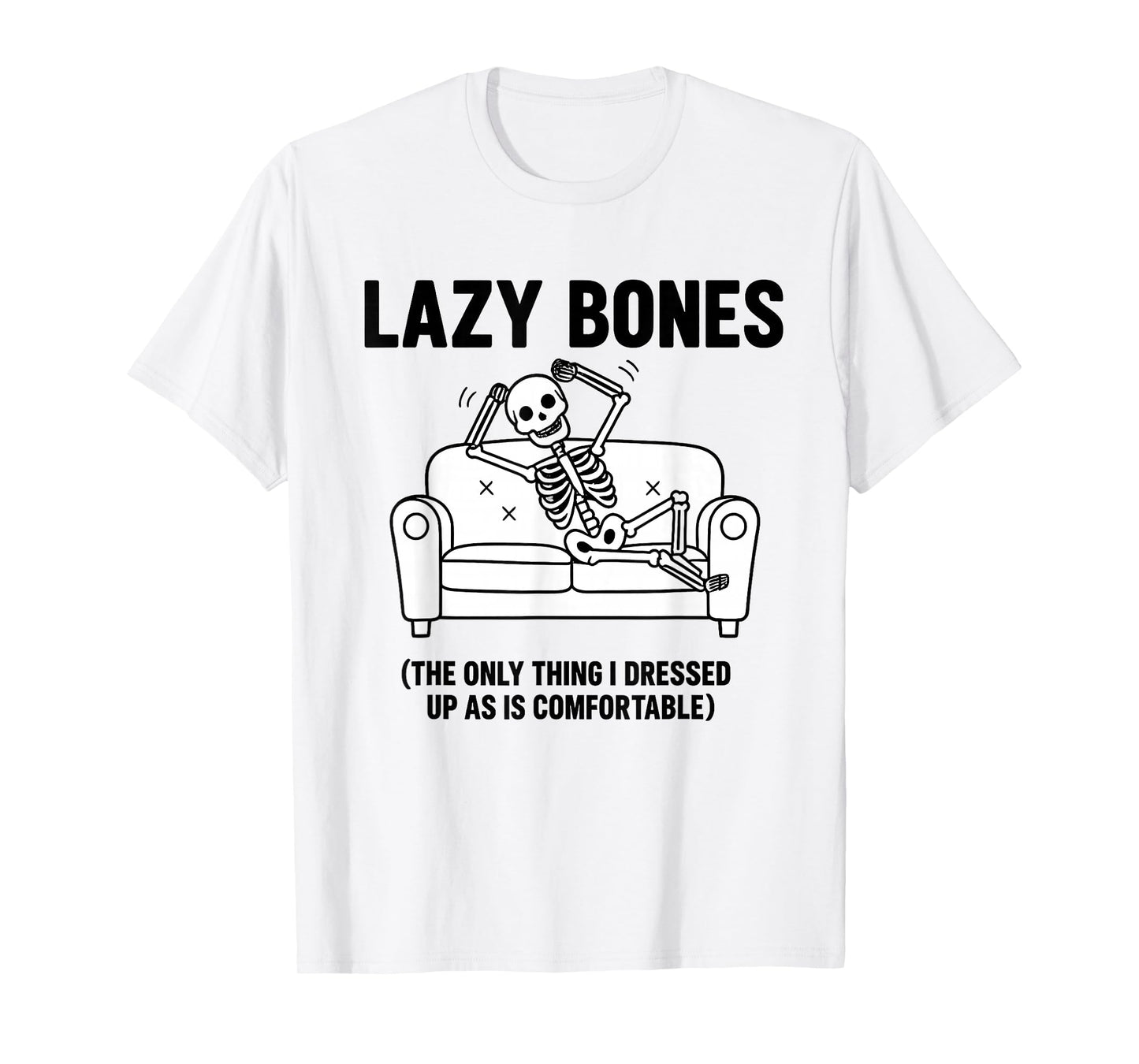 Halloween Skeleton Funny Costume Men Women T-Shirt
