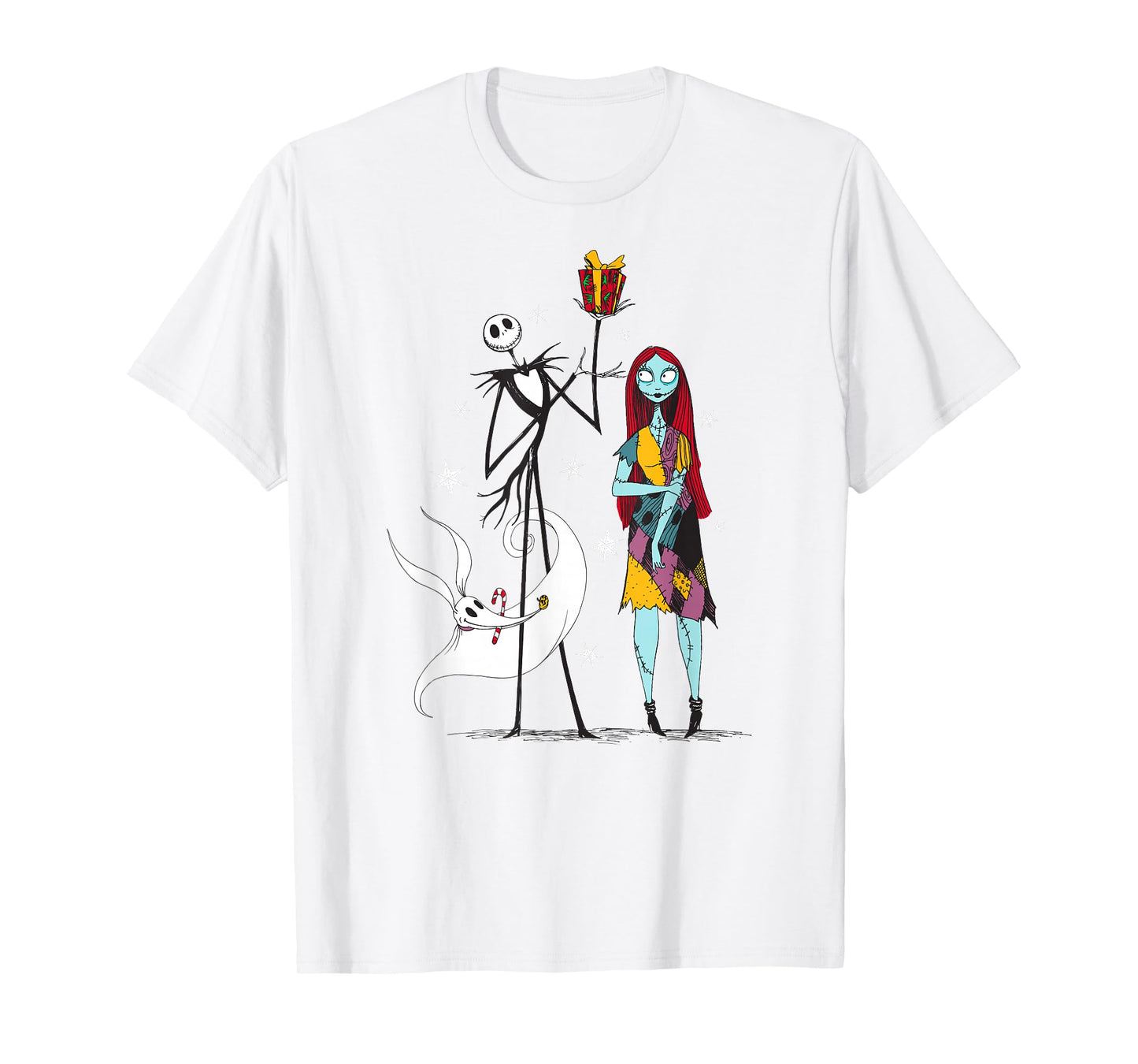 The Nightmare Before Christmas - Jack Sally Zero Gift T-Shirt