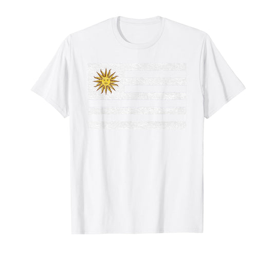 URUGUAY NATIONAL FLAG COAT OF ARMS T-Shirt