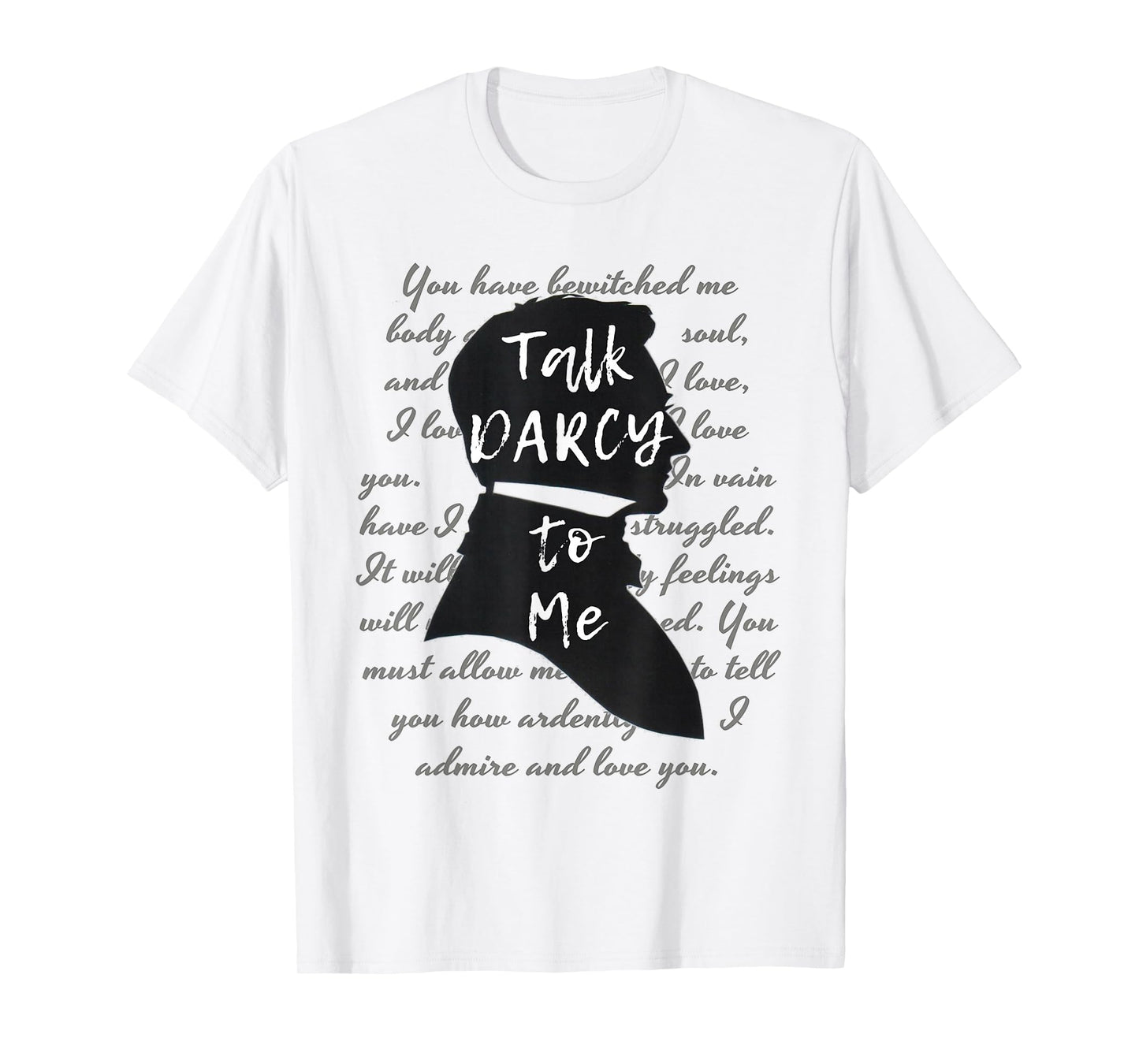 Literary t Shirt Jane Austen Gifts Book Lover Tshirt T-Shirt