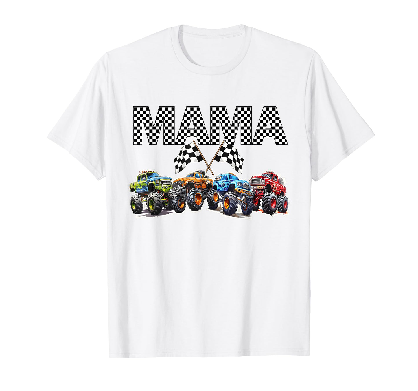 Truck Mom Monster Truck Mama Era Mother's Day Truck Lovers T-Shirt