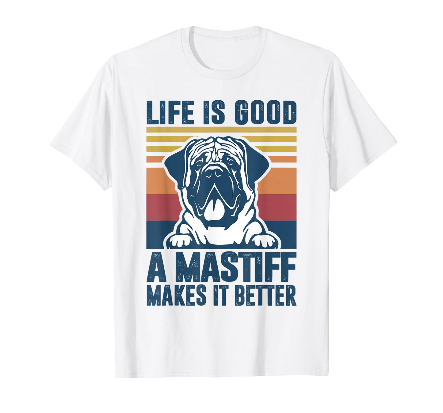 English Mastiff Gifts For Women Men Mastiff Dog Dad Dog Mom T-Shirt