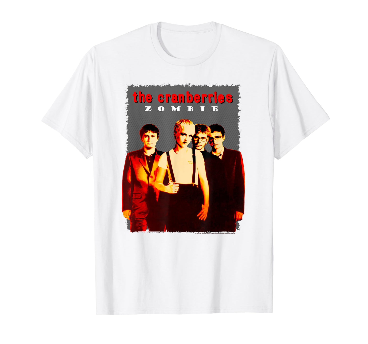 The Cranberries Zombie Group Photo Vintage Band T-Shirt