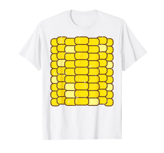 Corn Halloween Costume Funny Foodie Farmer Men Women Kids T-Shirt