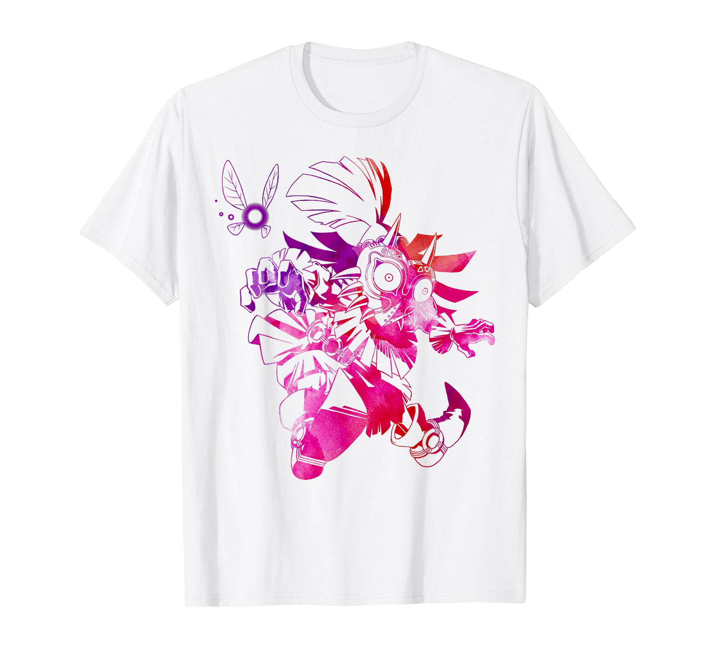 The Legend of Zelda Majora's Mask Skull Kid Portrait T-Shirt