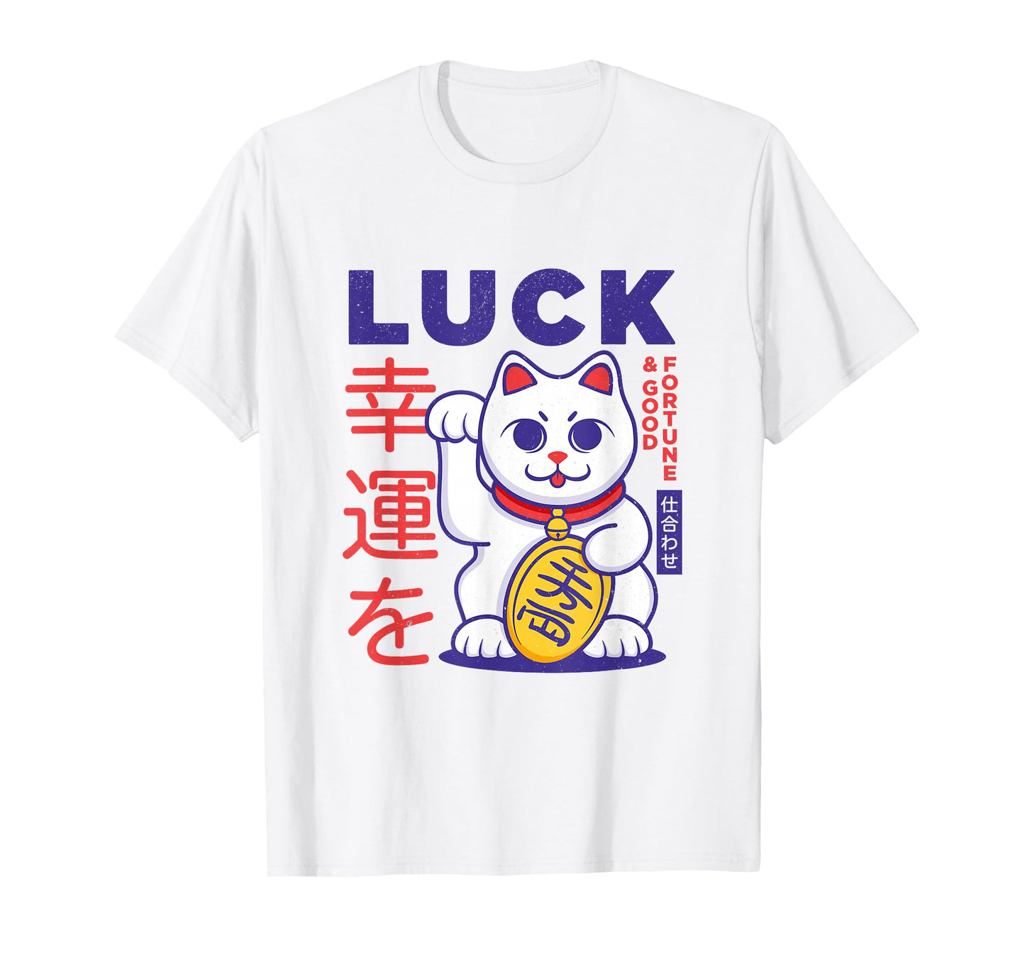 Lucky Japanese Cat T-Shirt