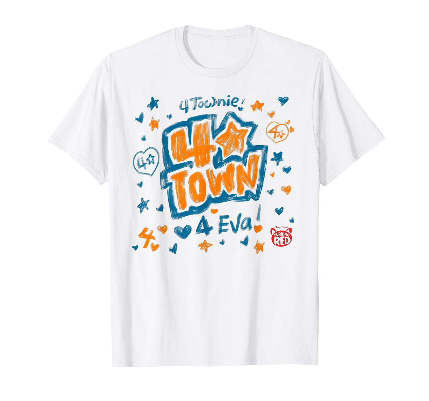 Disney PIXAR Turning Red 4-Town 4-Eva T-Shirt