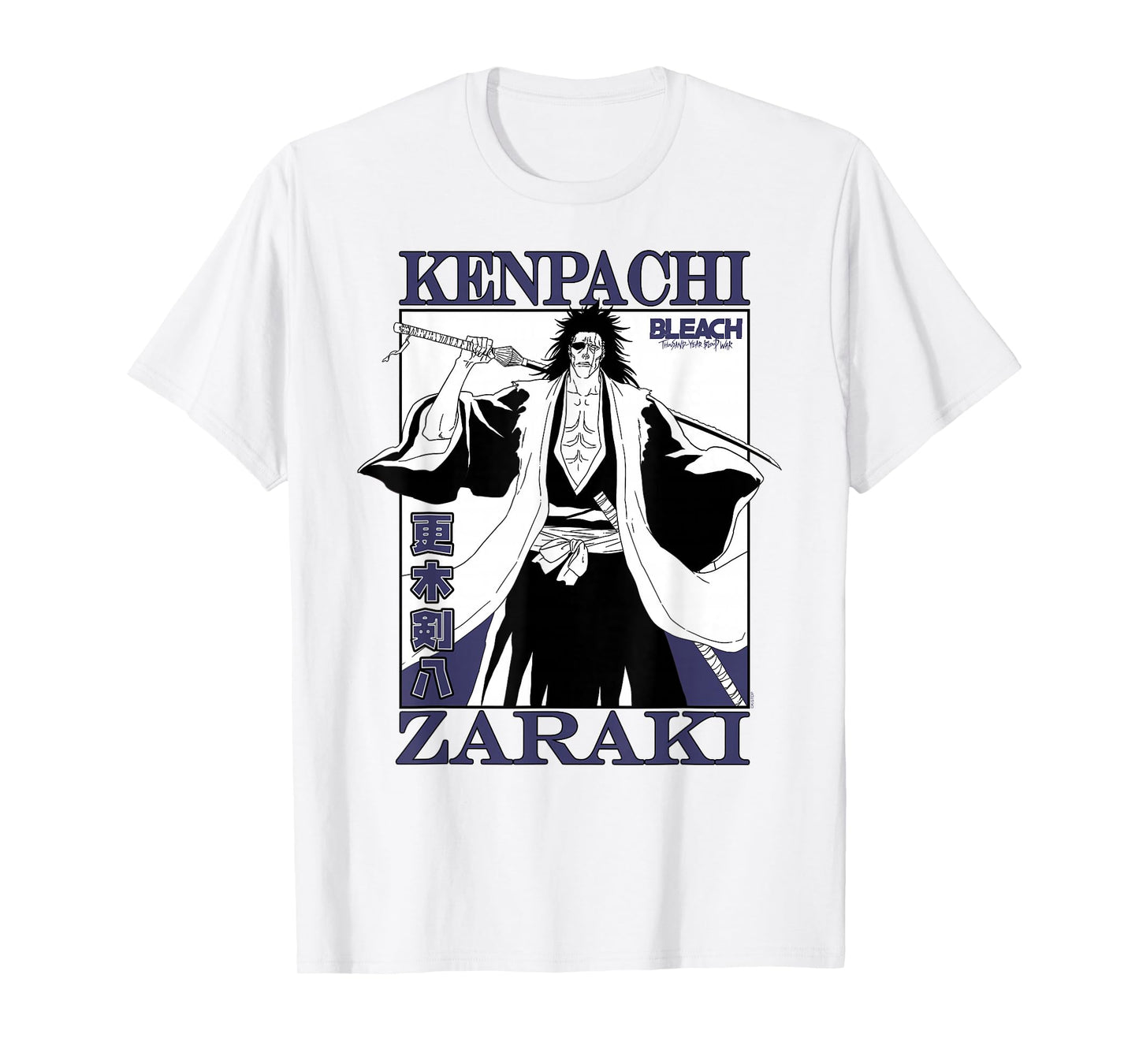 BLEACH: Thousand Year Blood War Kenpachi Zaraki Anime T-Shirt