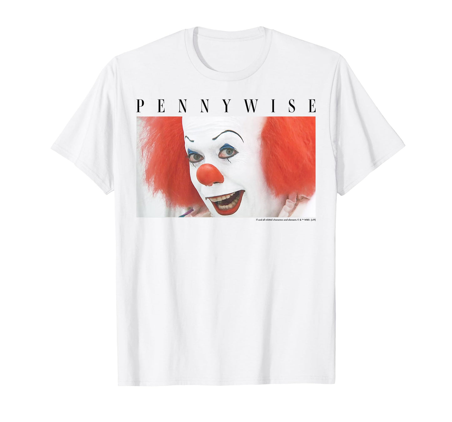 It Miniseries Pennywise Portrait Panel T-Shirt