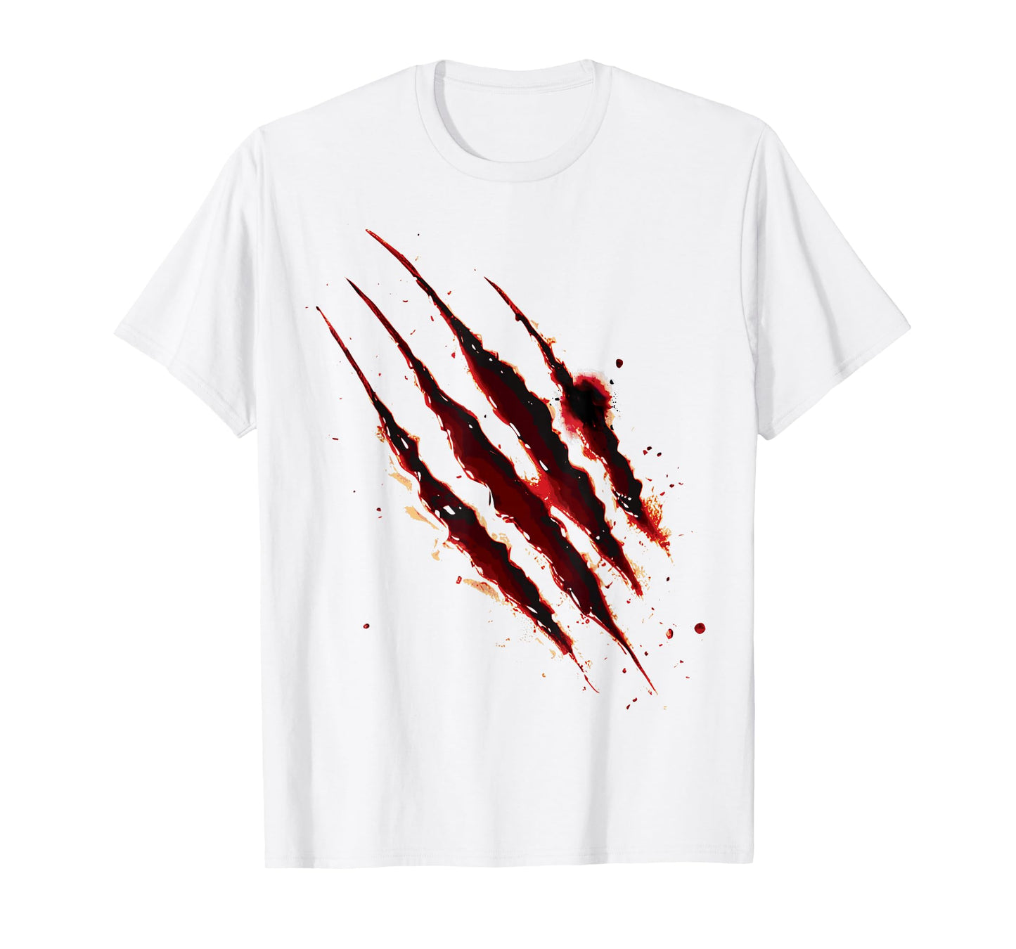 Bloody Shirt Zombie Outbreak Blood Splatter Claw Marks T-Shirt