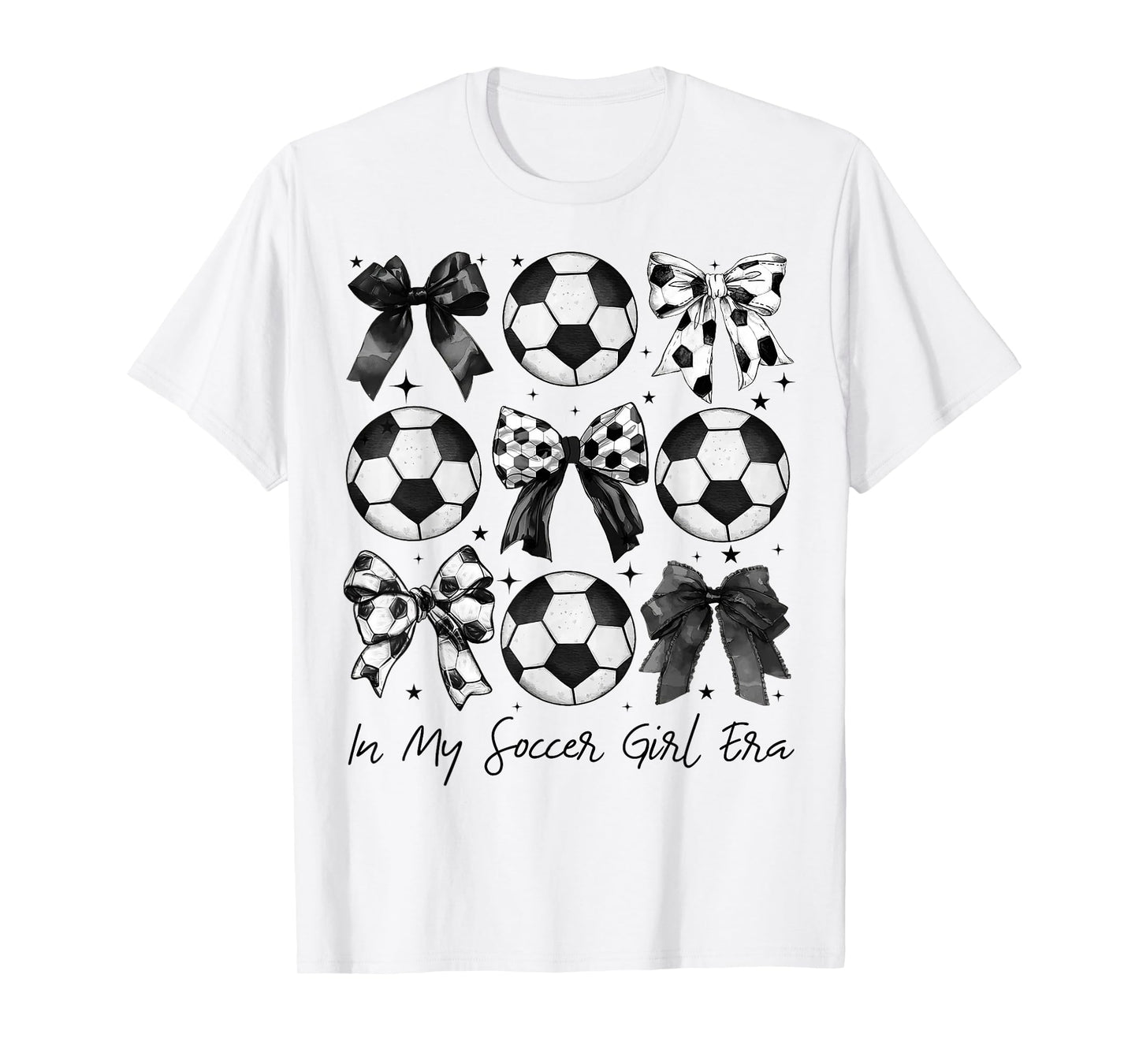Soccer Shirt In My Soccer Girl Era Retro Groovy Soccer Girl T-Shirt