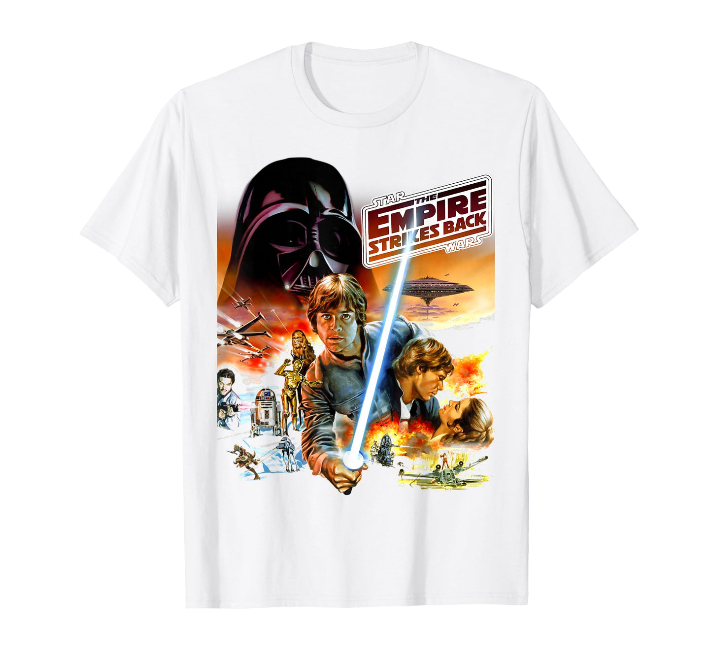Star Wars The Empire Strikes Back Classic Group Shot T-Shirt