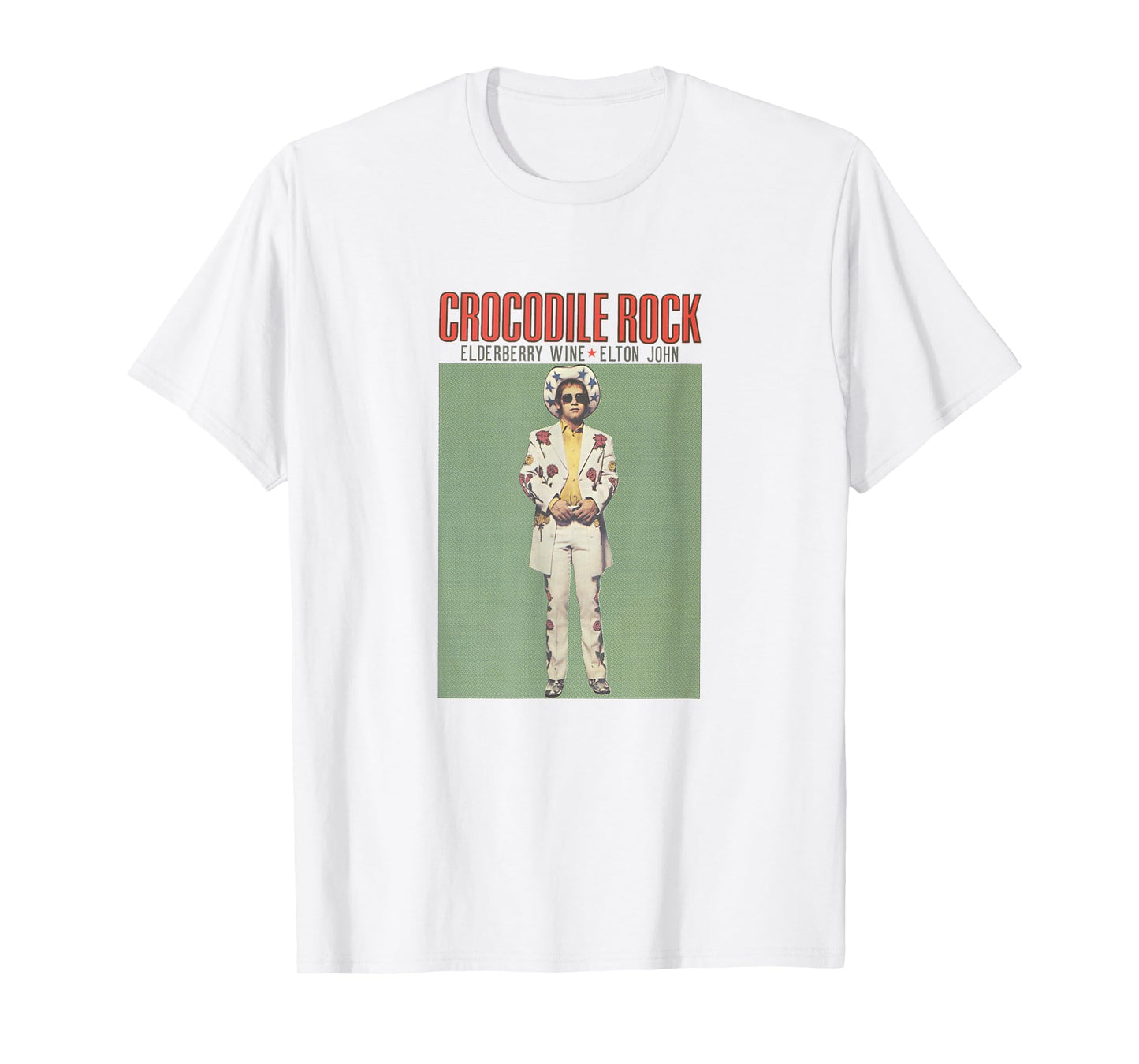 Elton John Official Crocodile Rock T-Shirt