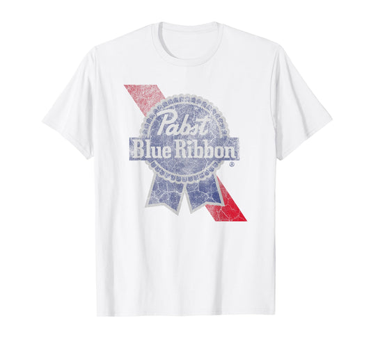 Pabst Blue Ribbon Vintage Sash T-Shirt