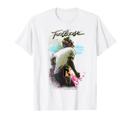 Footloose Neon Poster Title Logo T-Shirt