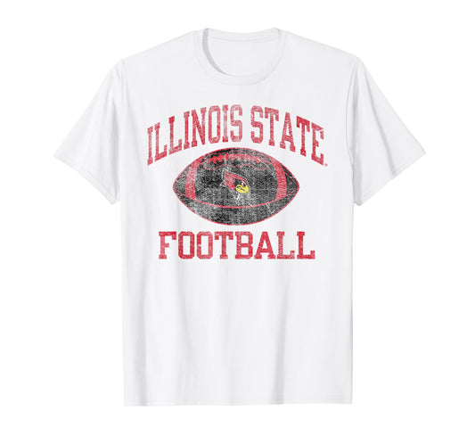 Illinois State Redbirds Football Intensity White T-Shirt