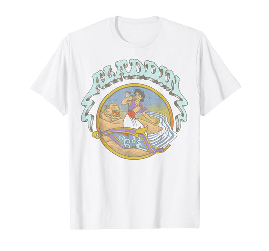 Disney Aladdin and Abu Magic Carpet Surfing T-Shirt